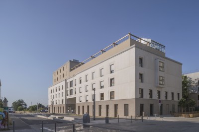 Résidence Marianne EHPAD et Logements étudiants ZAC Mellinet à Nantes 