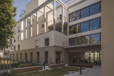 Résidence Marianne EHPAD et Logements étudiants ZAC Mellinet à Nantes 